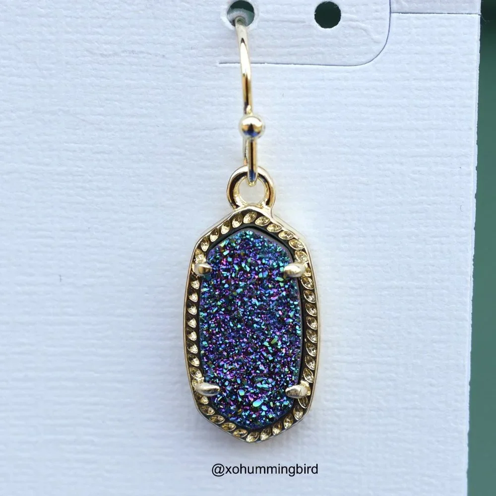 Kendra Scott | Lee Drop Earrings (Multi Drusy) - Picture 3 of 5